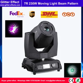 Goedkoop 200 W 230 W moving head patroon licht 5R 7R DMX512 OSRAM lamp Podium licht moving head patroon voor DJ bar night club disco