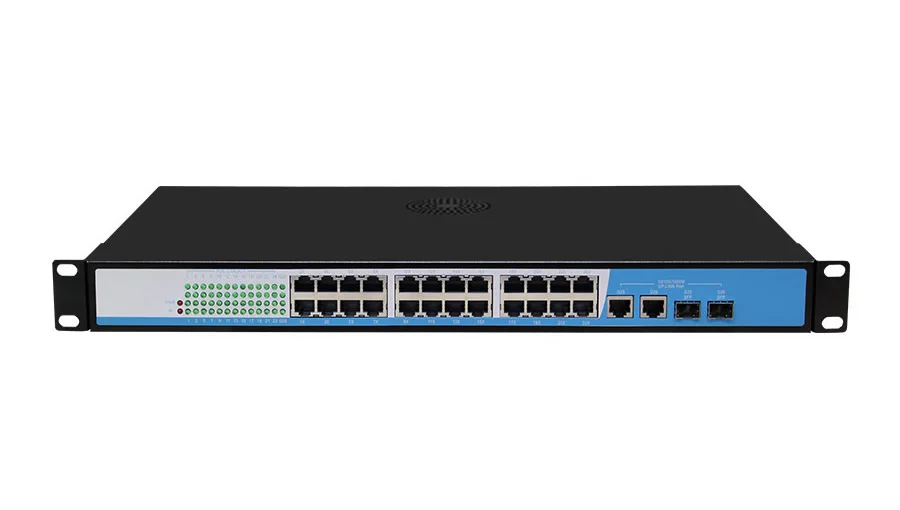 24ch poe switch for IP Camera Security System POE-SW24+2 9-1