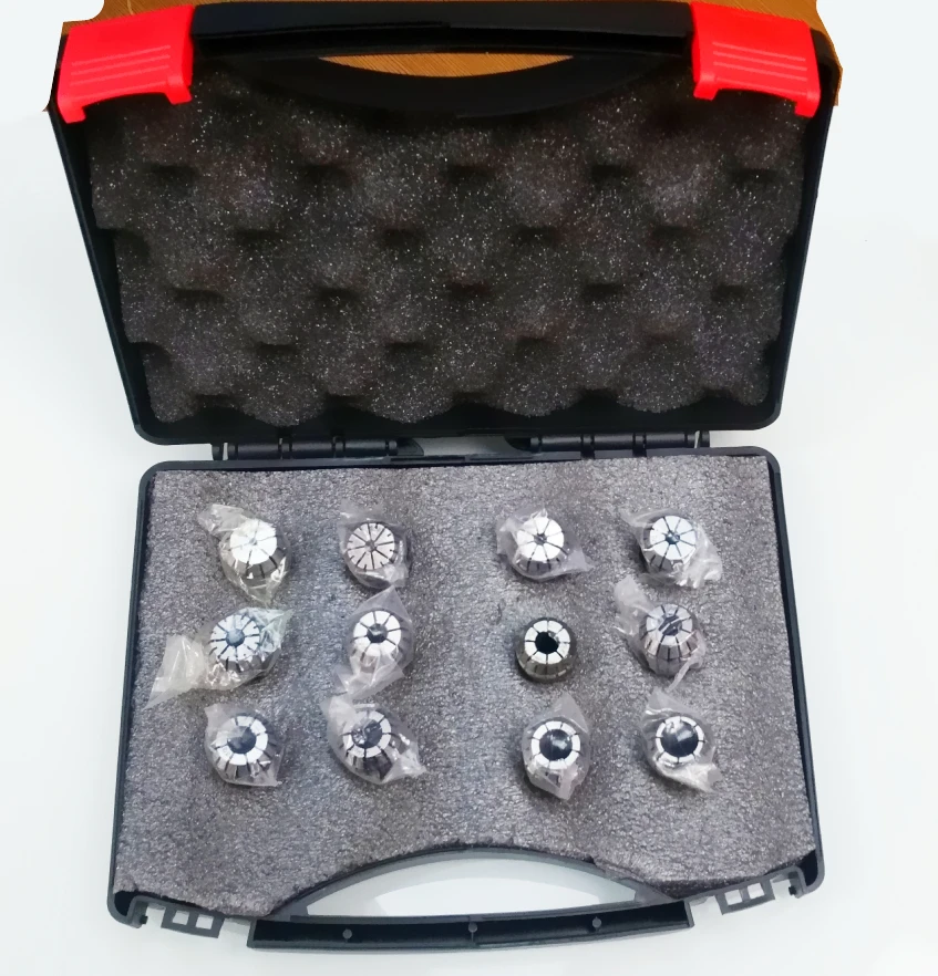 

New 12Pcs ER20 Spring Collet Set for CNC Milling Lathe Tool Engraving Machine