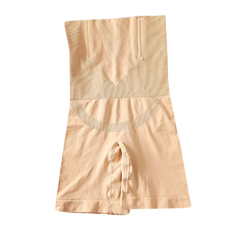 New Women Firm After pregnancy Shapewear Shorts Brilliance High-Waist Panty Mid-Thigh Body Shaper Bodysui #4F02 (13)