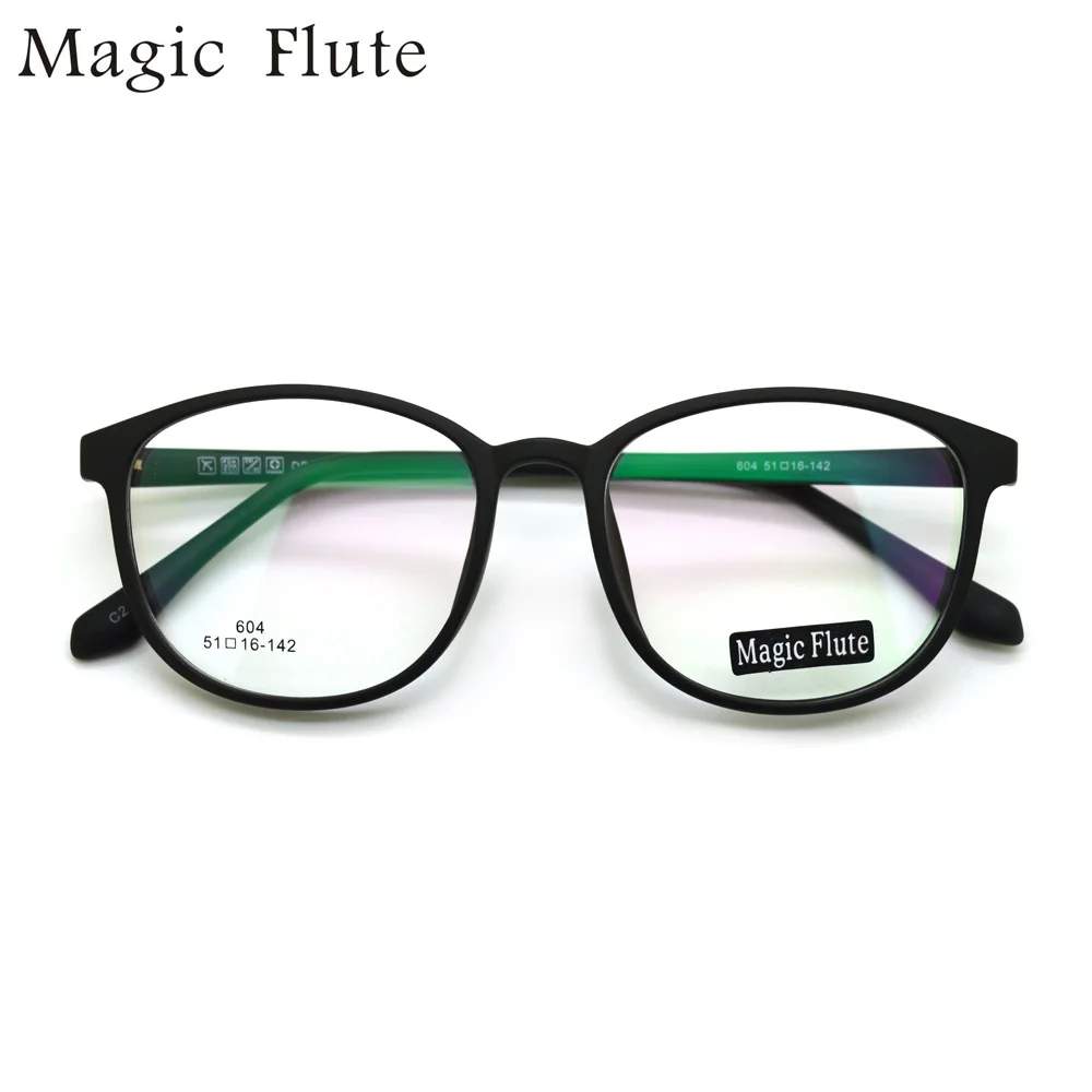 

New Arrival TR90 Glasses with laser acetate temple optical frames eyeglasses unisex frame fashion prescription eyewear 604