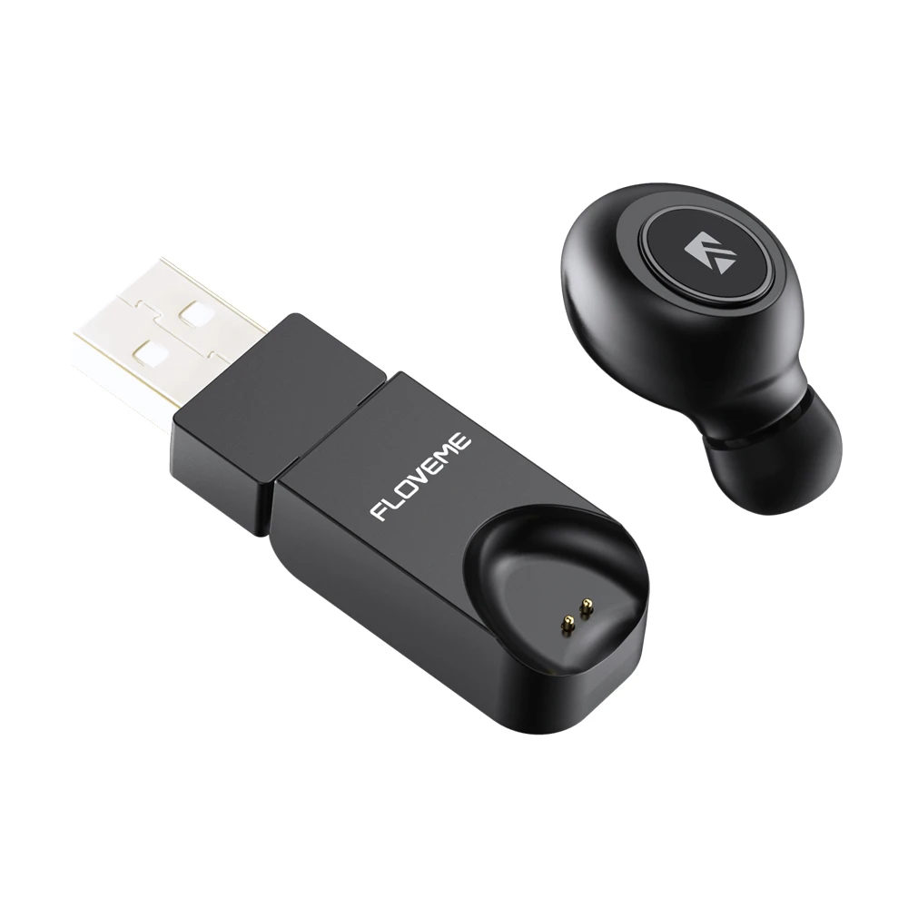 FLOVEME Mini TWS 5,0 Bluetooth наушники 3D стерео беспроводные наушники для iPhone samsung Беспроводные наушники с зарядным устройством