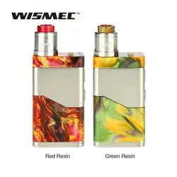 Оригинальный wismec luxotic NC 250 Вт 20700 Комплект 24 мм гильотины версия 2 RDA танк электронных сигарет VAPE Kit VS luxotic BF комплект