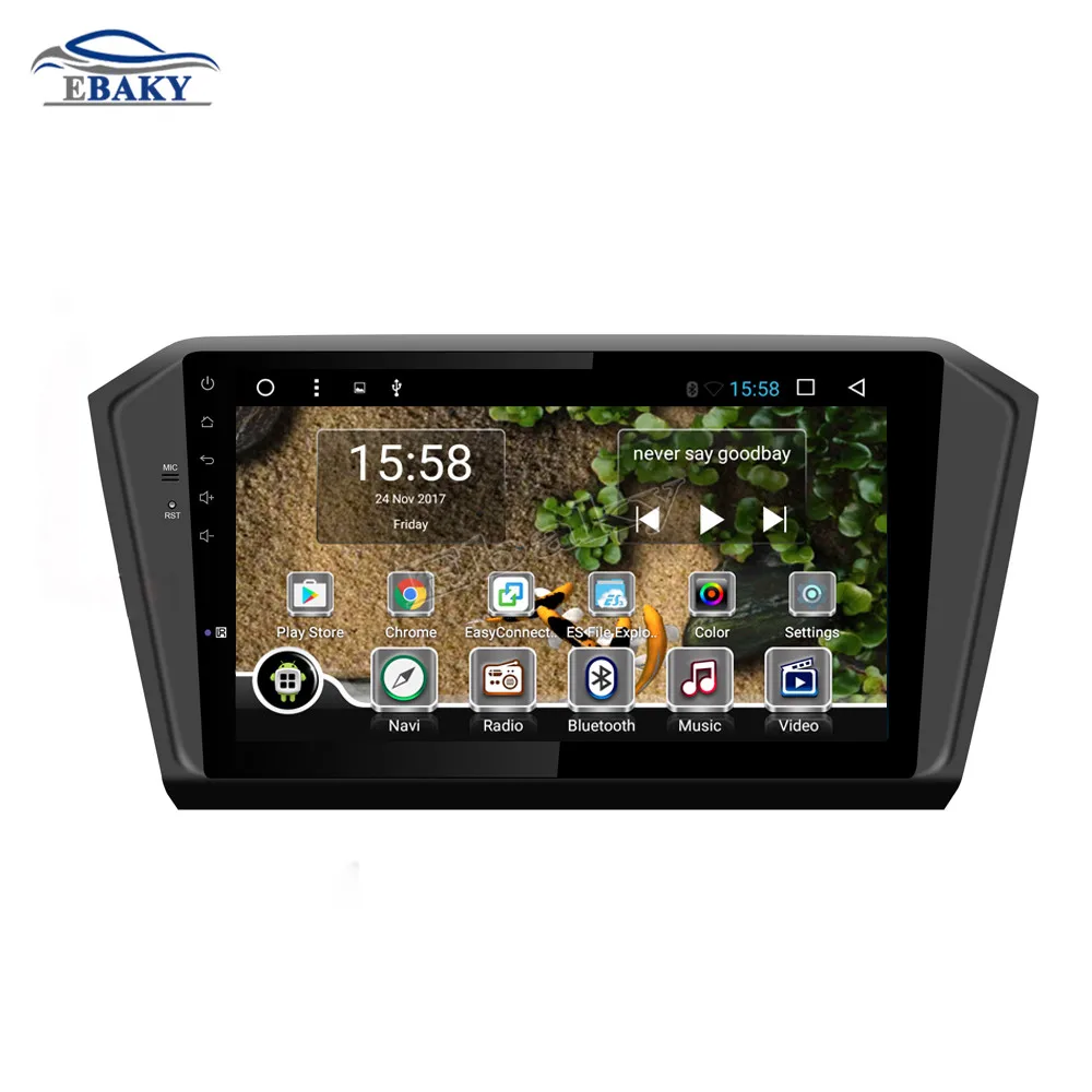 Top NaviTopia 10.1inch 1GB/2GB RAM Quad Core/Octa Core Android 7.1/8.1 Car DVD Radio for VW Magotan 2017 with GPS/wifi/maps 1