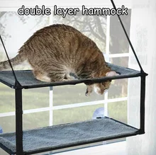 Montiert Katze Hängematte Bett Sitz Sunny Katze Ruhen Sonnenschein Fenster barsch Hängematte Mit Saugnäpfen Hält Bis zu 20 KG Saving raum