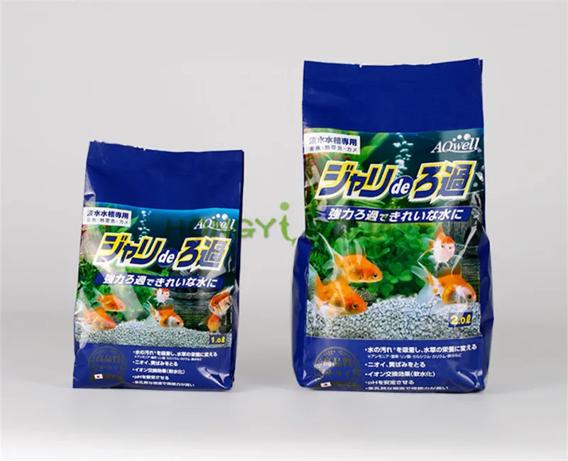 

SUNSUN Ammonia-absorbing zeolite Deodorize Stable PH Purify water quality Fish tank Filter material bottom sand