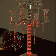 Свадебные украшения литиевая батарея работает романтический RGB цвет 8 дюймов Многоцветный точечный светодиодный свет база