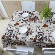 Table Cloth Cotton Linen Modern Print Rectangle Table Cover Tablecloth Home Kitchen Decoration House Decor Mantel Tafelkleed