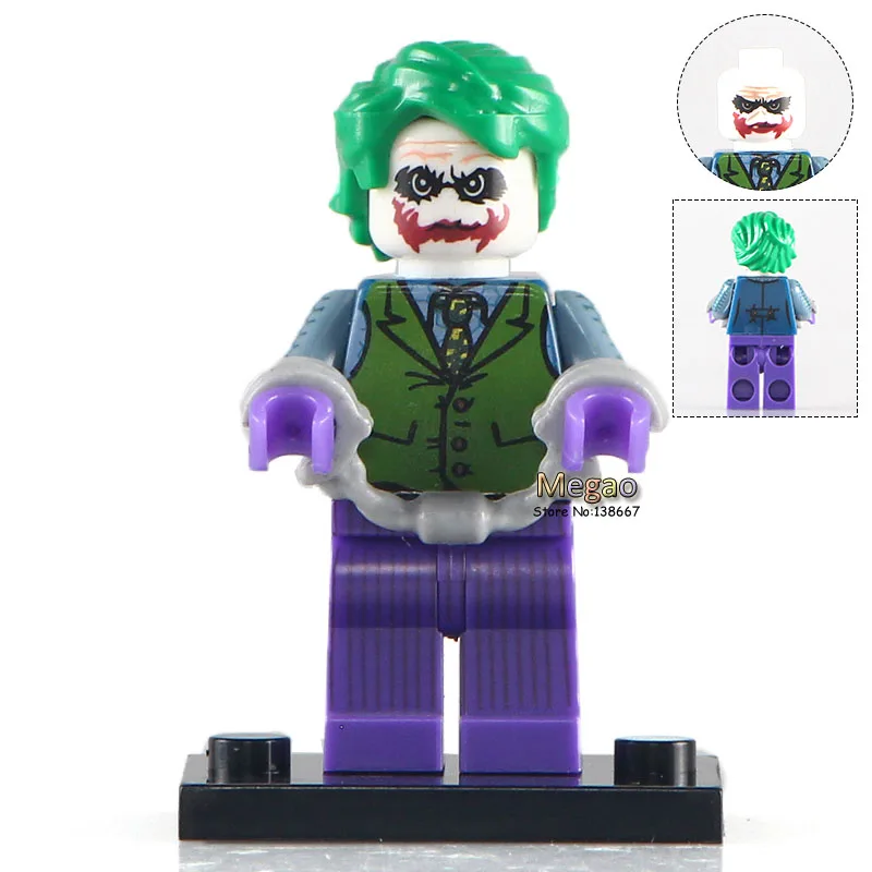 

Building Blocks Single Sale KL050 Joker Harley Quin DC Super Heroes Joker 7780 Bricks DIY Toys Children KL9008