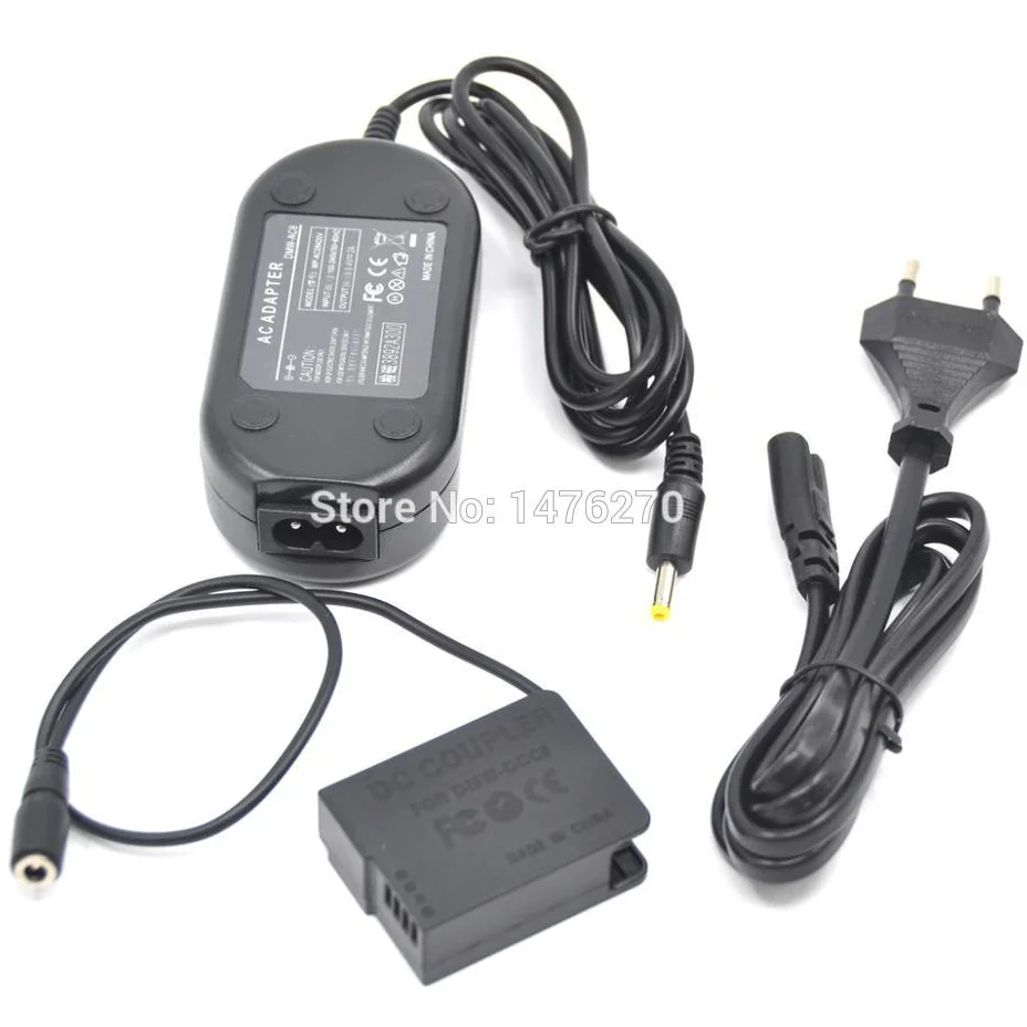 

Power Adapter AC8+DMW-DCC8 DC Coupler DMW-BLC12P dummy battery for Lumix G85 G80 FZ2000 FZ2500 FZ300 GX8 G7 G6 G5 GH2 GH2K GH2S