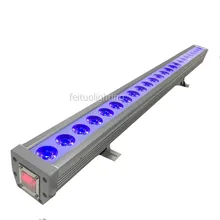 4+ fly case/lot IP 65 Открытый 24X10 Вт rgbw 4 в 1 led мойка барный светильник светодиодный настенный светильник IP 65 лампы