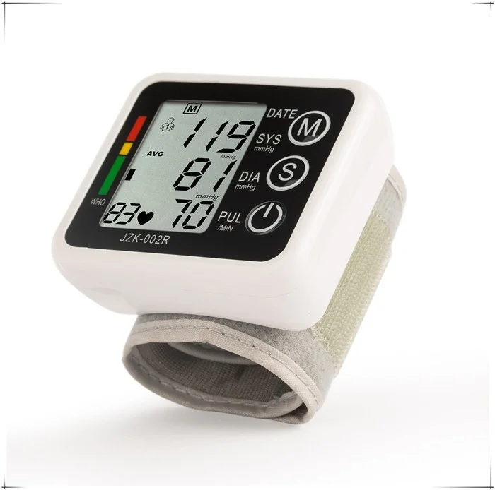 New Health Care Germany Chip Automatic Wrist Digital Blood Pressure Monitor Tonometer Meter for Measuring And Pulse Rate