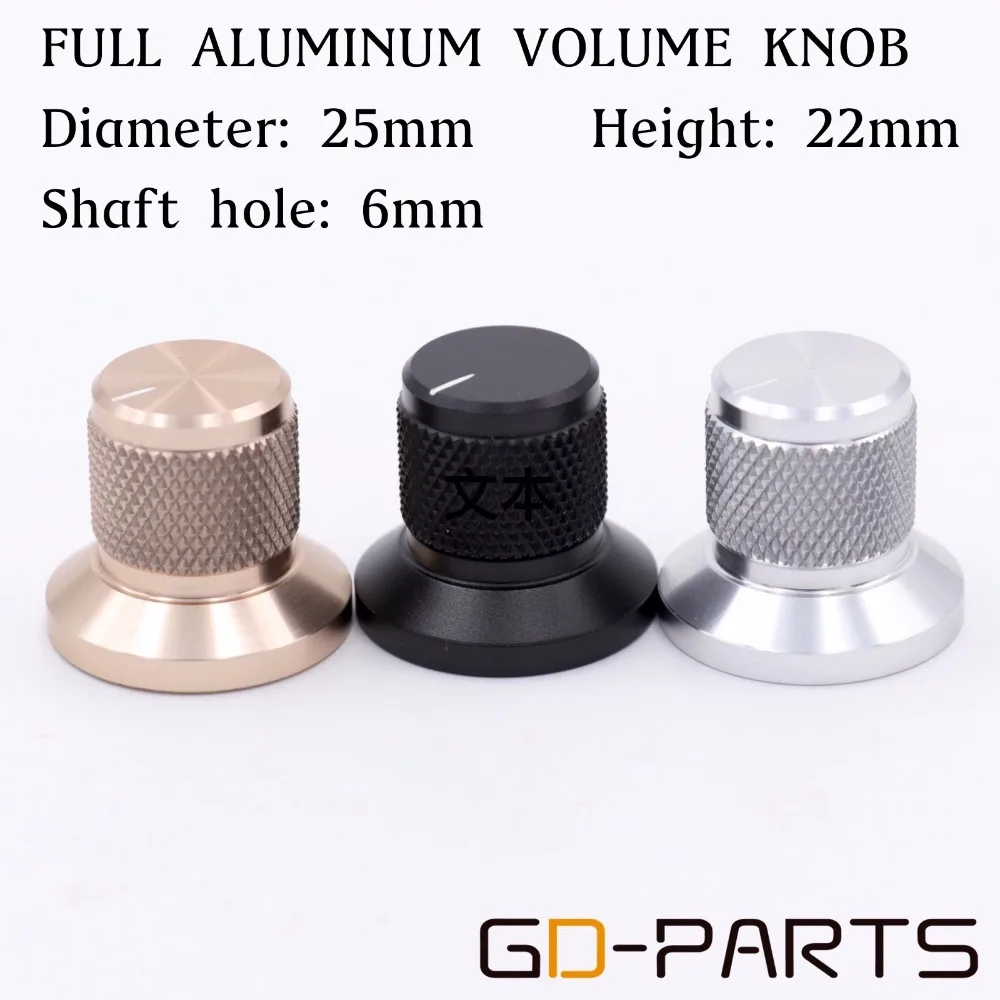 30*16mm Silver Solid Aluminum Knob For AMP Turntable Recorder Potentiometer 1PC