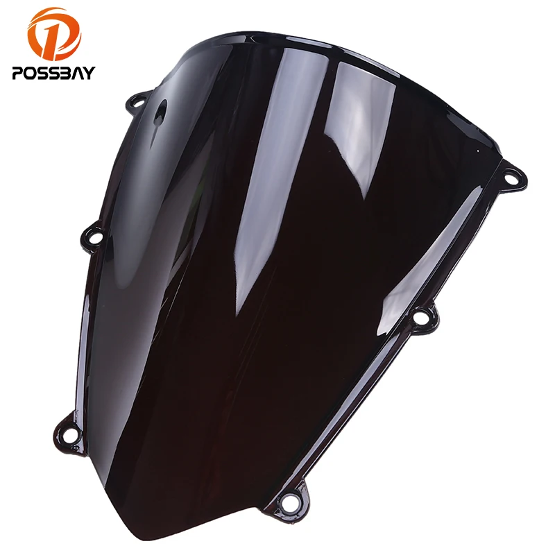 Дымовое/черное/прозрачное ветровое стекло POSSBAY для мотоцикла Honda CBR600RR F5 2007-2010