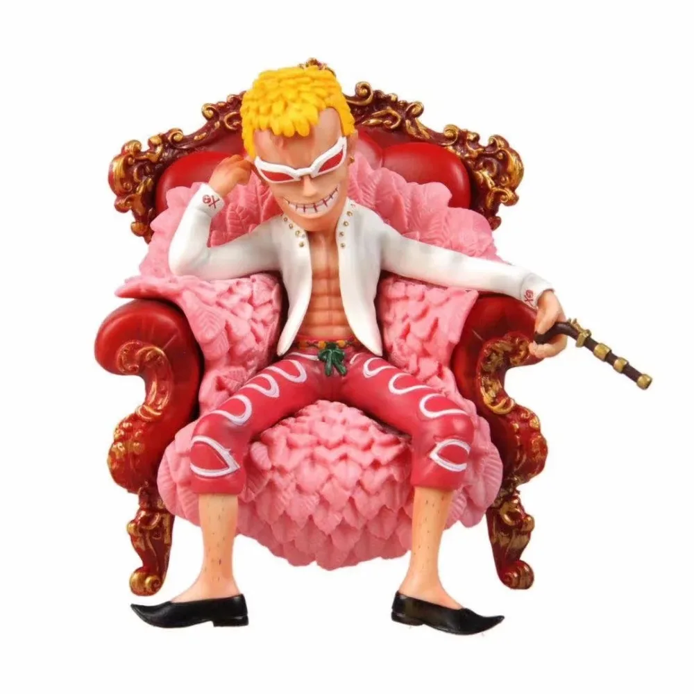 Аниме один кусок GK Donquixote Doflamingo диван сидя положение Ver. ПВХ фигурка Коллекционная