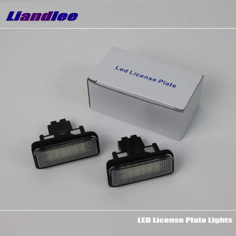 

Liandlee For Mercedes Benz E350 E420 E500 E550 E55 E63 AMG / LED Car License Plate Light / Number Frame Lamp / LED Lights