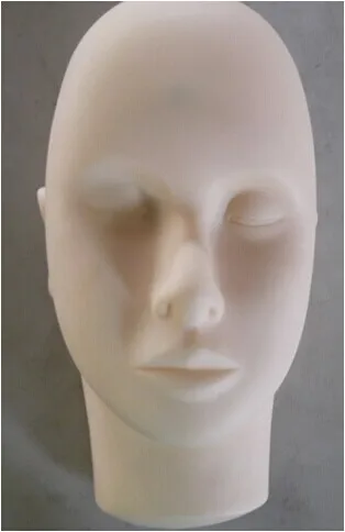 

NEW Super Rubber Practice mannequin manikin head for eyelashes extension makeup tattoo Free Shipping