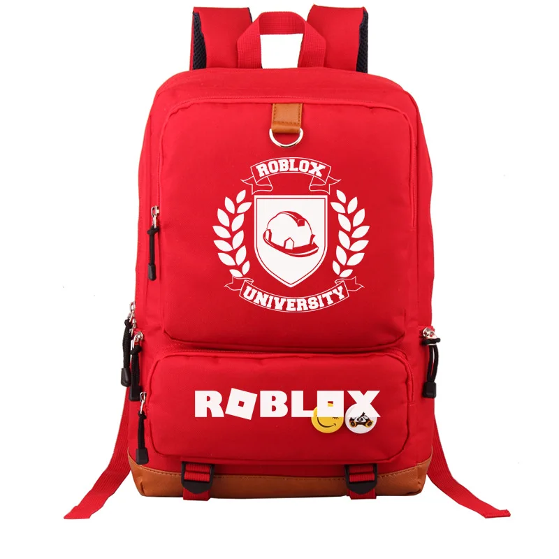 Us 2699 10 Offroblox University Printing Backpack Canvas Laptop Backpack Roblox School Bags For Teenage Girls Women Travel Backpack Rugzak In -