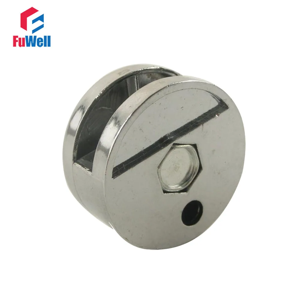 Zinc Alloy Glass Clips Clamps Holder Round Shape Mirror Clips Zinc Alloy Glass Clips Clamps Holder Round Shape Mirror Clips