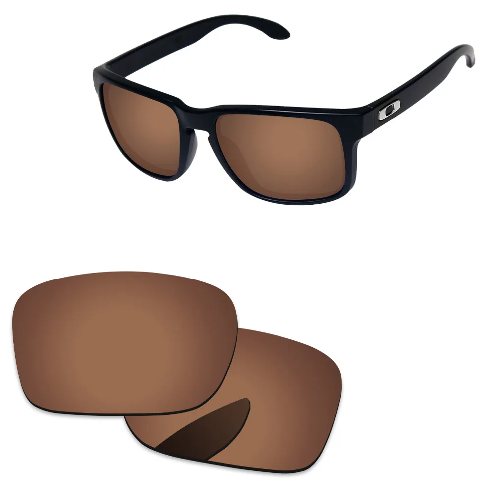 

Polycarbonate-Copper Brown Replacement Lenses for Authentic Holbrook Sunglasses Frame 100% UVA & UVB Protection