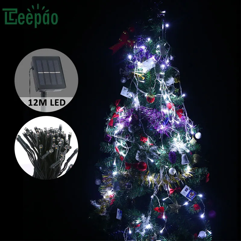 

100 LEDs Solar Power String Lights 8 Function Waterproof Fairy Light Outdoor Decoration Led Solar Lamp String for Garden Party
