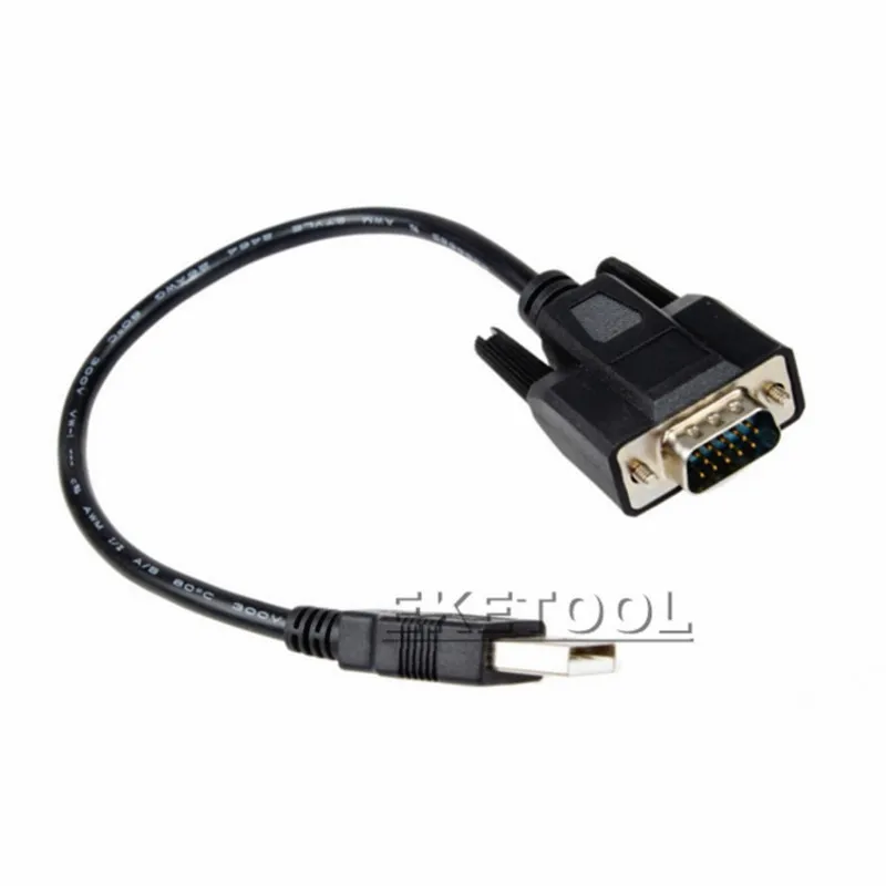 Автомобильный разъем USB кабель для LEXIA PP2000 диагностический адаптер работает Citroen/peugeot короткий USB кабель для Lexia3 гарантия 1 год