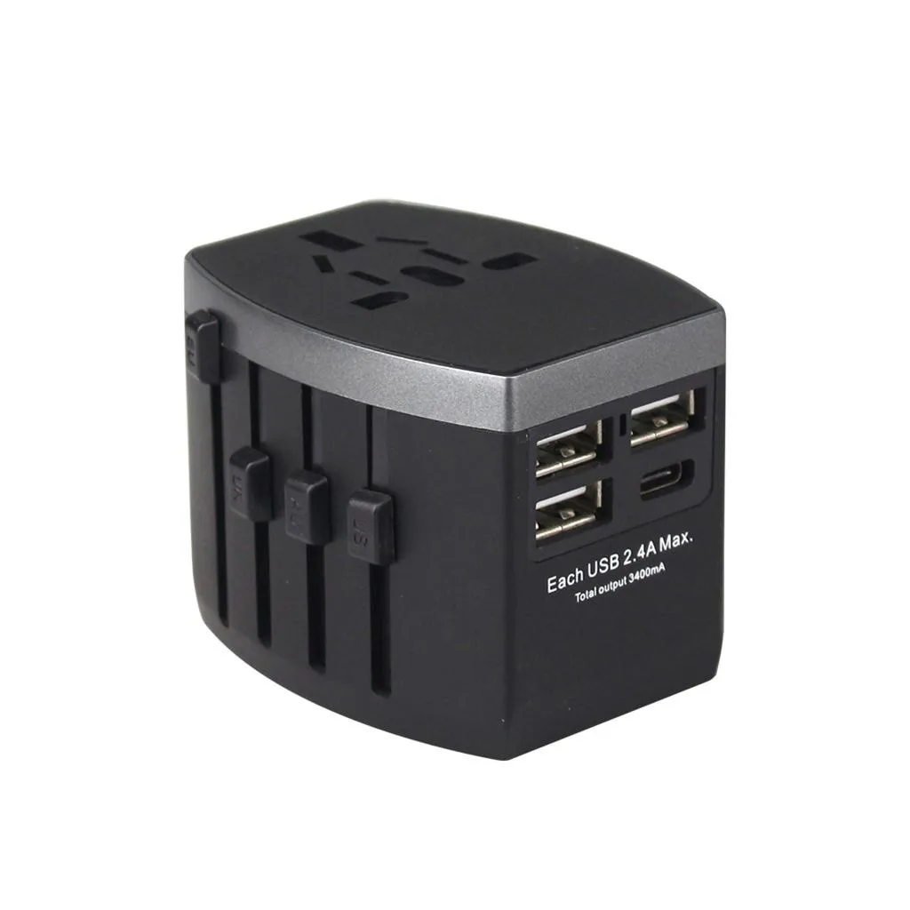 

Home Kitchen Multi-Function Conversion Plug Global Universal Compact Travel Portable Safety Charging Socket