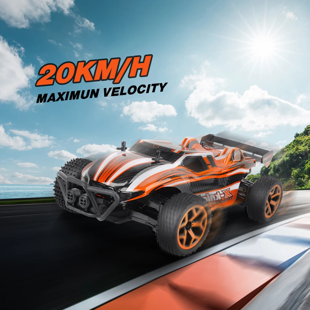 

GizmoVine RC Car 2.4G Dirt Bike 4WD Electric 20KM/Hour High-Speed Off-Road Dune Machines Model RTR oyuncak Toys For Children