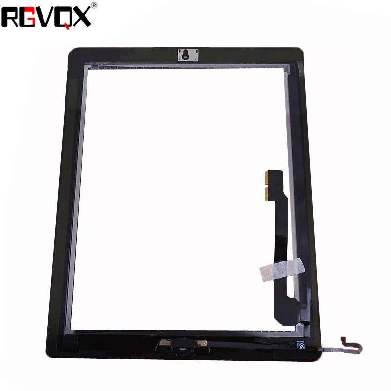Оригинальный сенсорный экран для iPad 4 A1458 A1459 A1460 TP IC с домашней кнопкой и клейким