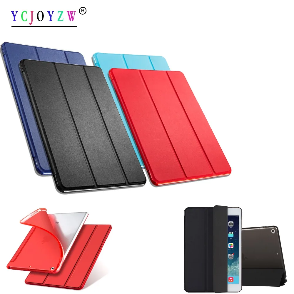 

TPU slim Case For Apple New ipad 9.7 inch 2017/2018 : A1822`A1823`A1893`1954 ,YCJOYZW-PU Leather Smart Cover Sleep Wake Up Case