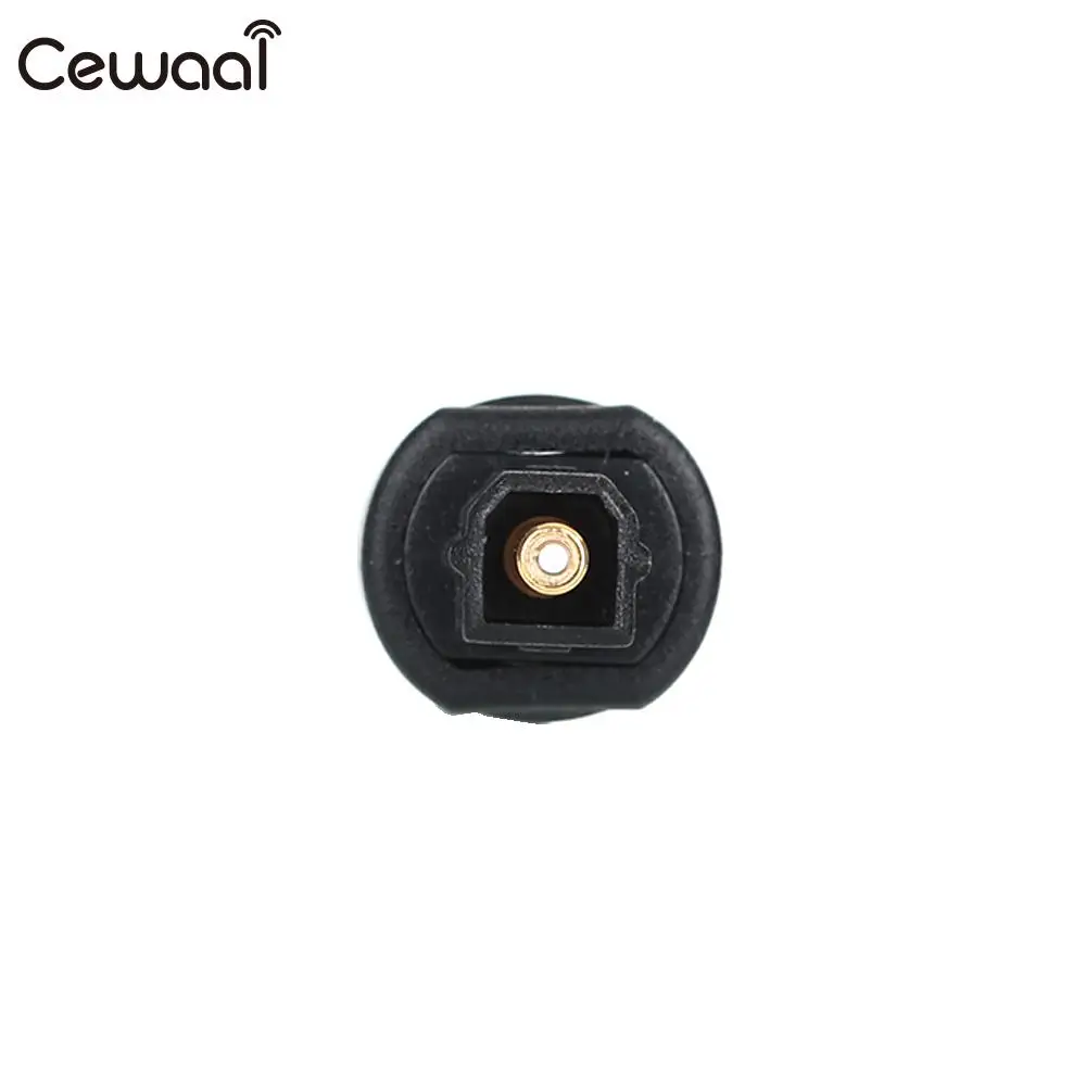 

Cewaal Optical Toslink Gold Plated Tablet 3.5 Female To Toslink Audio Converter Amps 3.5mm To Digital Toslink Audio Adapter