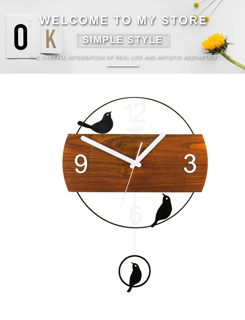 decor acrylic mirrored decorative sticker wall clock metal pendulum clock watch for wall double sided wall clock clock cuckoo clock 3d living room clock luxury wall clock wallclock cavalier king  (1)