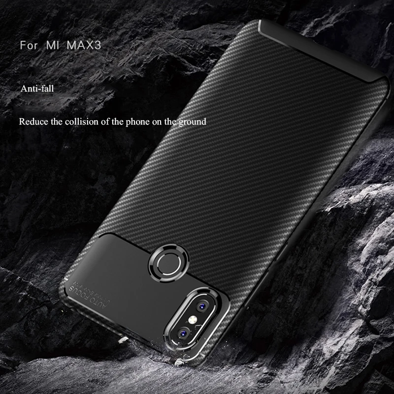 Чехол Ikrsses для Xiaomi Mi MAX 3 роскошный Ультратонкий силиконовый мягкий ТПУ чехол из