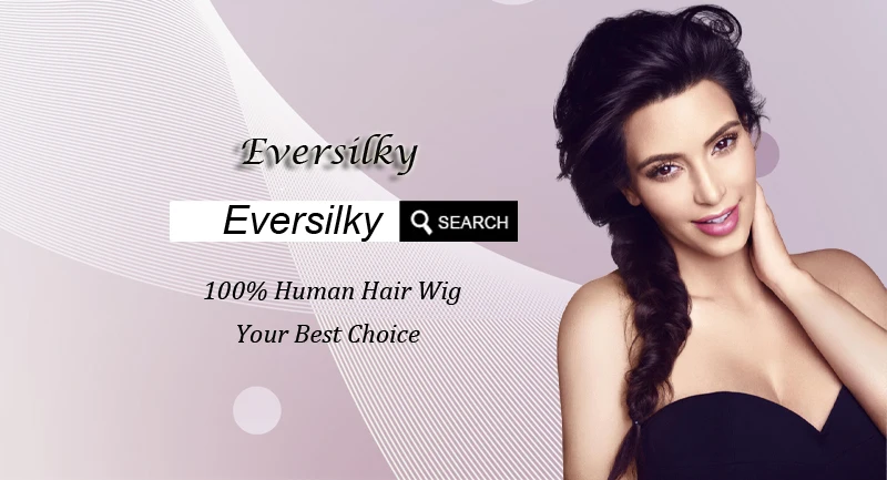 do laço perucas de cabelo humano com