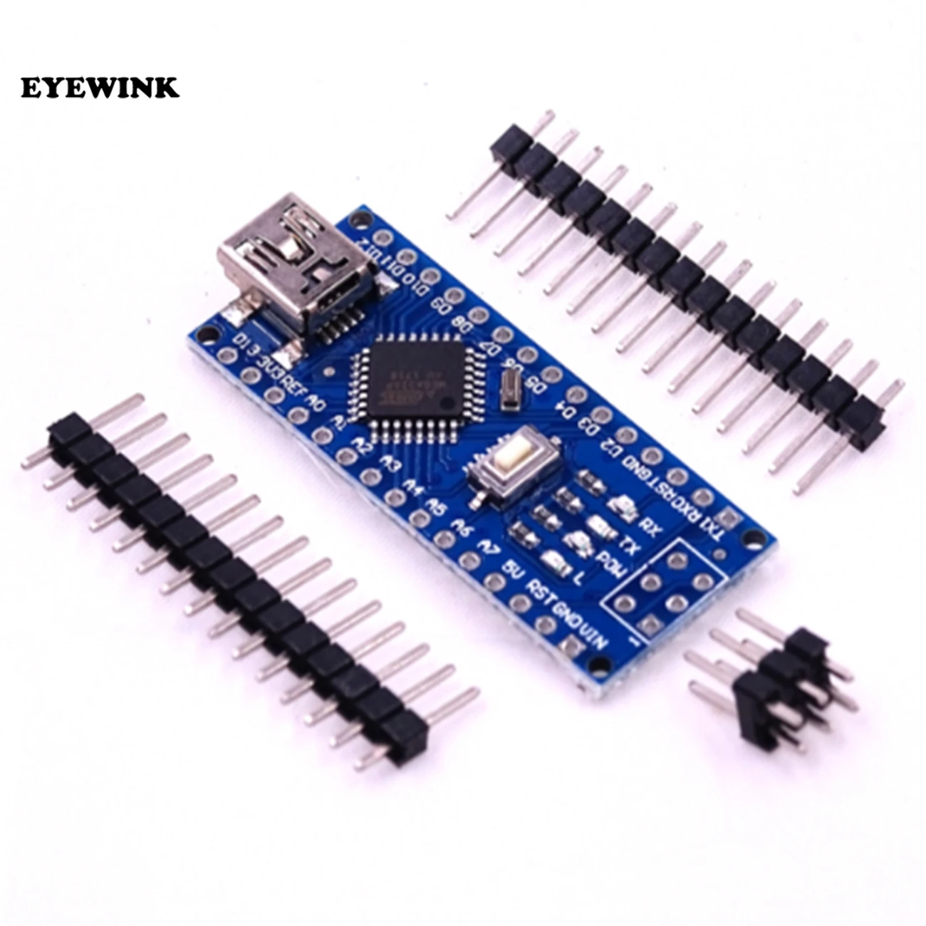 

10pcs NANO 3.0 controlador compatible for arduino NANO CH340 turno USB controlador ninguna CABLE V3.0 NANO