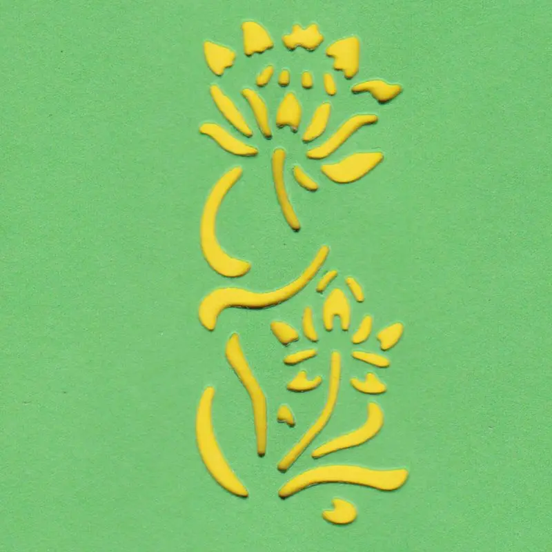 

Lotus Metal Cutting Dies Stencil DIY Scrapbooking Album Stamp Paper Card Embossing Crafts Decor