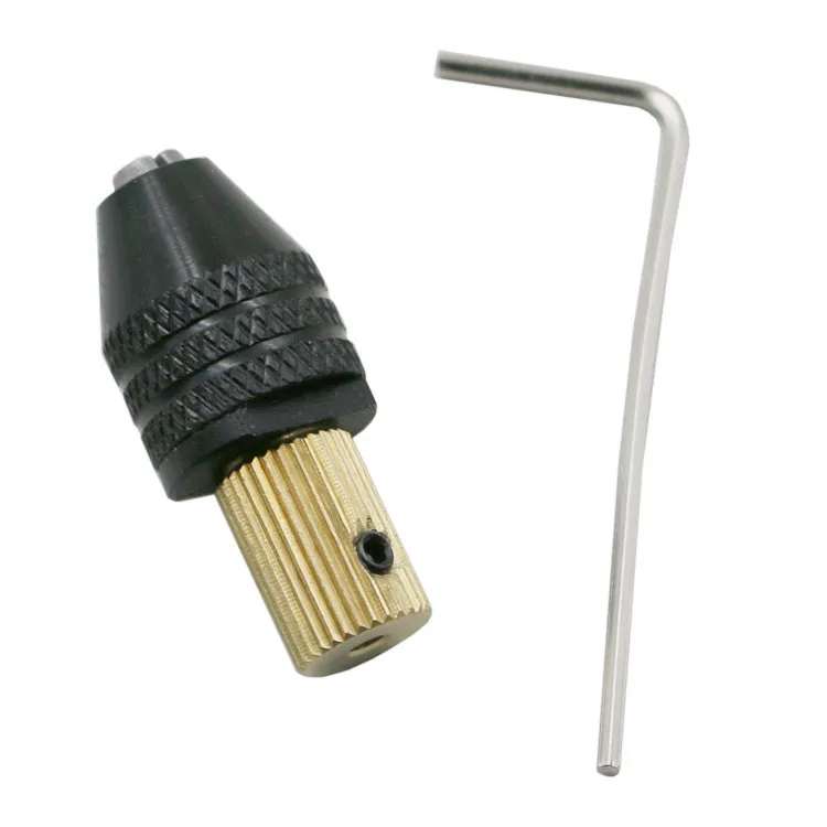 

3.17MM Electric Motor Shaft Mini Chuck Fixture Clamp 0.3mm-3.5mm Small To Drill Bit Micro Chuck Fixing Device