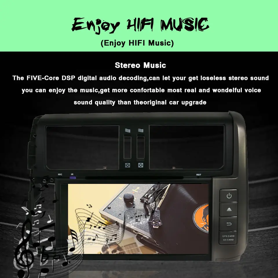 Flash Deal 4G SIM 4GB RAM Octa core Android 9.0 Car DVD player GPS Radio for Toyota Land cruiser Prado 150 2010 2011 2012 2013 3