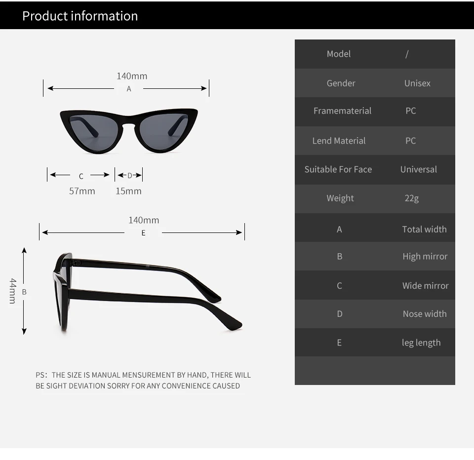 flat top cat eye sunglasses (2)