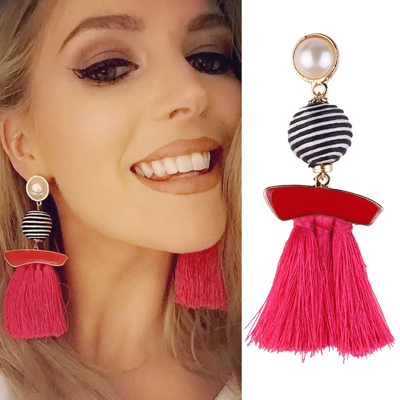statement boho earrings