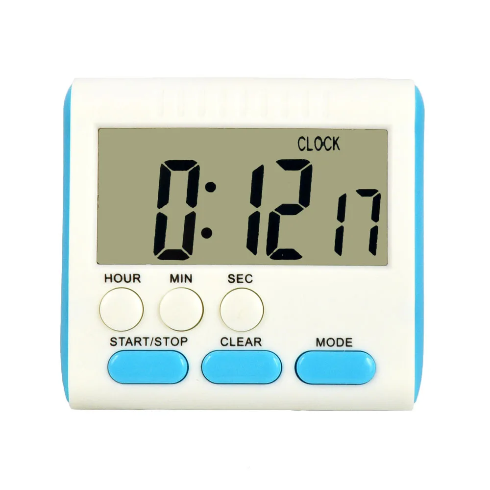 Ультра стабильный Таймер lcd цифровой секундомер экран кухонный таймер для приготовления пищи сигнализация с магнитом Temporizador персональный контроль времени