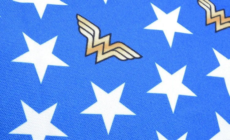  Wonder Woman DC Comic Costume Cosplay School Knapsack Backpack Book Bag Licensed