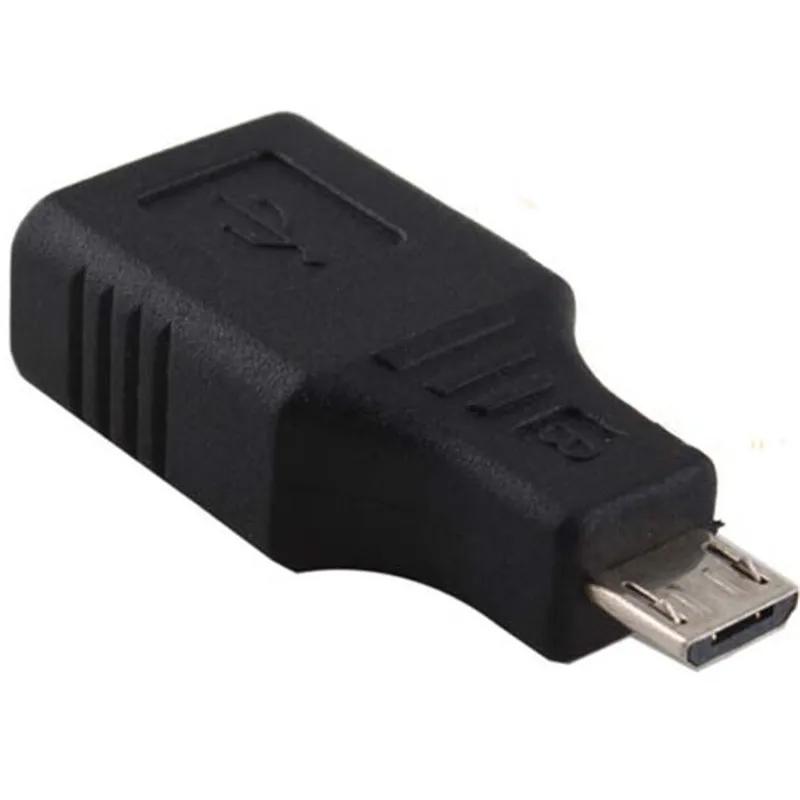 Новое поступление USB 2,0 Женский выпуклый кабель микро-usb B «папа» 5-контактный штекер OTG адаптер конвертер для Универсальный мобильный телефон