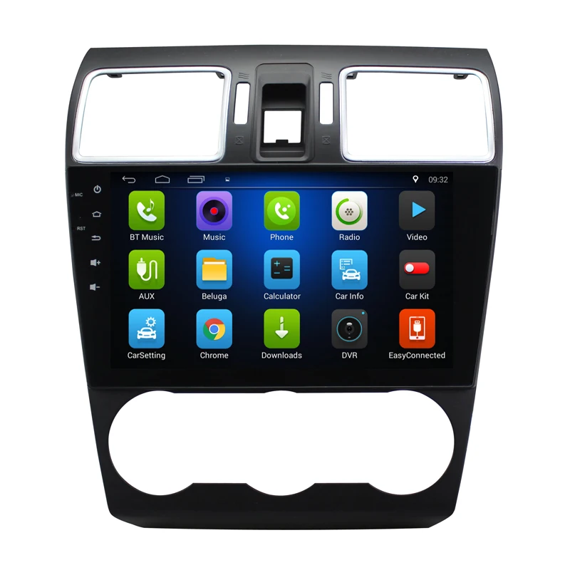 Discount 2018 9"Android 7.0 ! Car DVD PC Multimedia DVD Player PC GPS Navi Stereo Radio Fit Subaru Forester XV WRX 2014-2016 WIFI OBD DVR 2