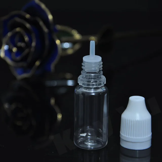 

Free shipping 100pcs PET 10ML Plastic Dropper Bottles With Tamper Childproof Cap, Clear Liquid Bottles, Tamper Cap
