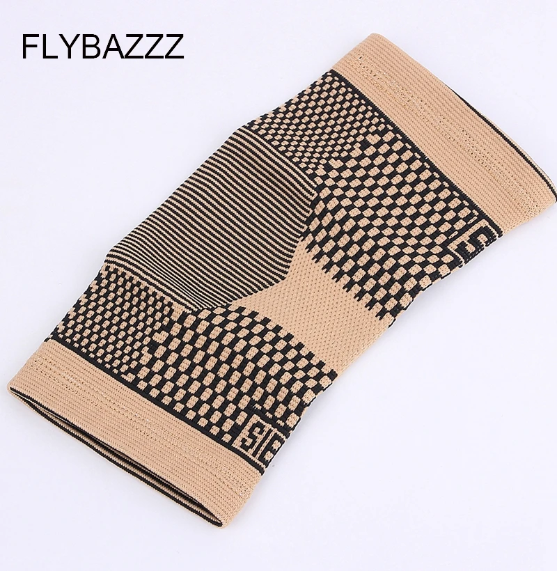 FLYBAZZZ Professional Breathable Elbow Support Salud Sports Volleyball Basketball Arm Sleeve Elastic Elbow Pads free shipping (3)