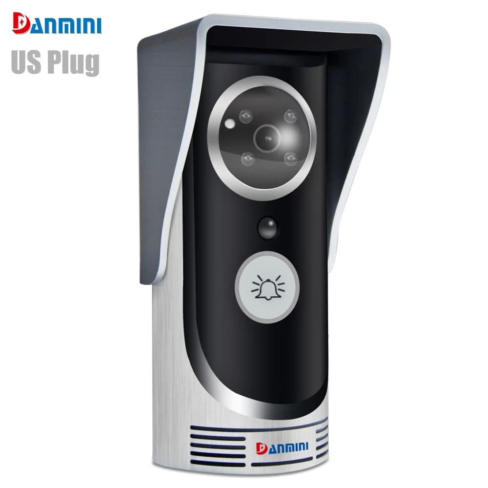 Danmini Multi functional WiFi Visible 1MP Doorbell CMOS Remote Video