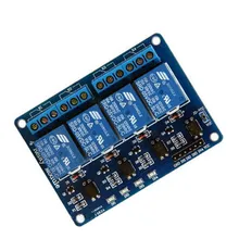 New 1 PCS 5V Four 4 Channel Relay Module optocoupler For PIC AVR DSP ARM Arduino 8051 VE274 P10