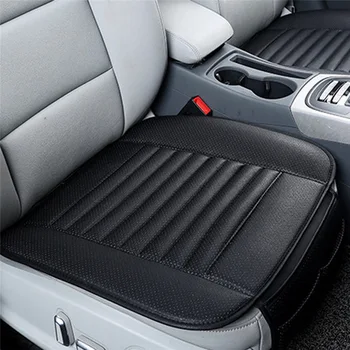 

2020 New arrival Breathable Leather Bamboo Car Seat Cover Pad Mat Auto Chair Cushion Universal car-styling Supports