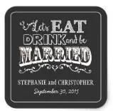 1 5inch Chalkboard Style Personal font b Wedding b font font b Favor b font Stickers